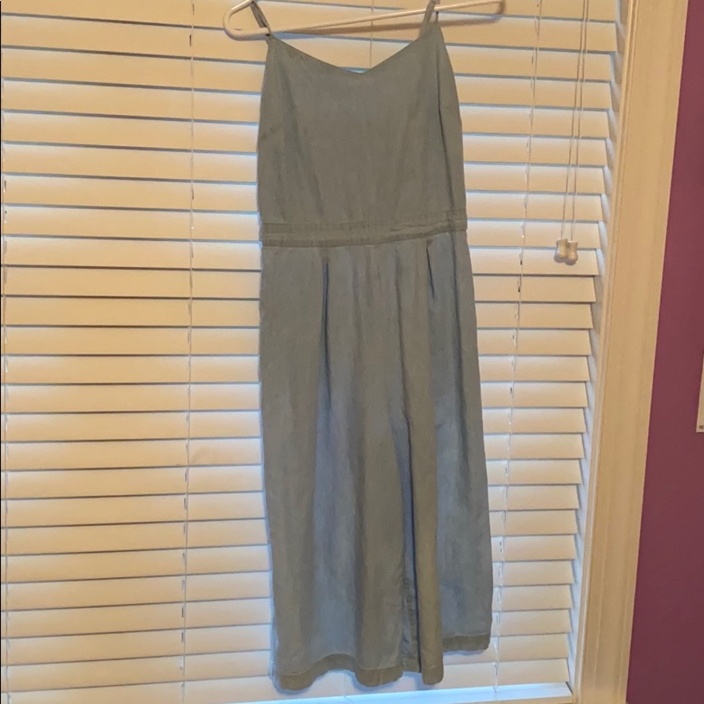 light & flowy denim romper/jumpsuit!